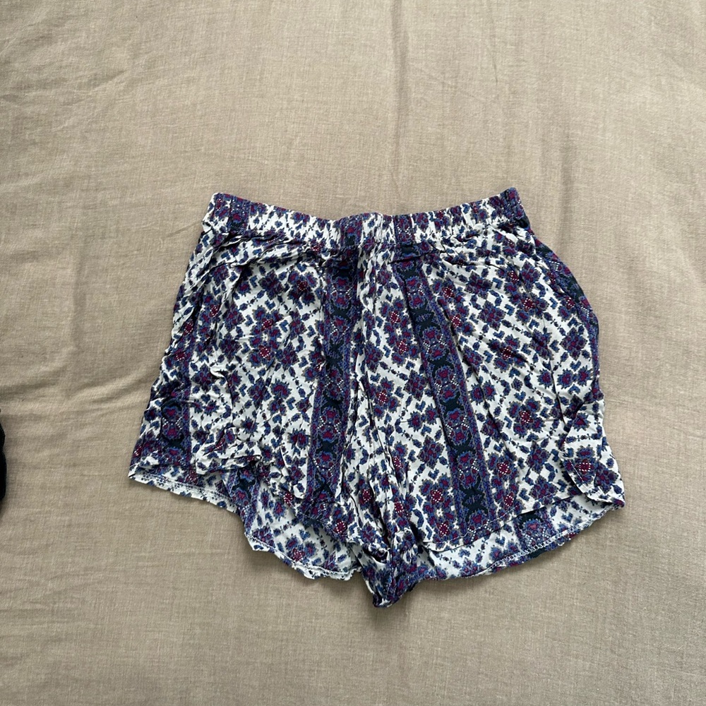 Brandy Melville purple bohemian shorts